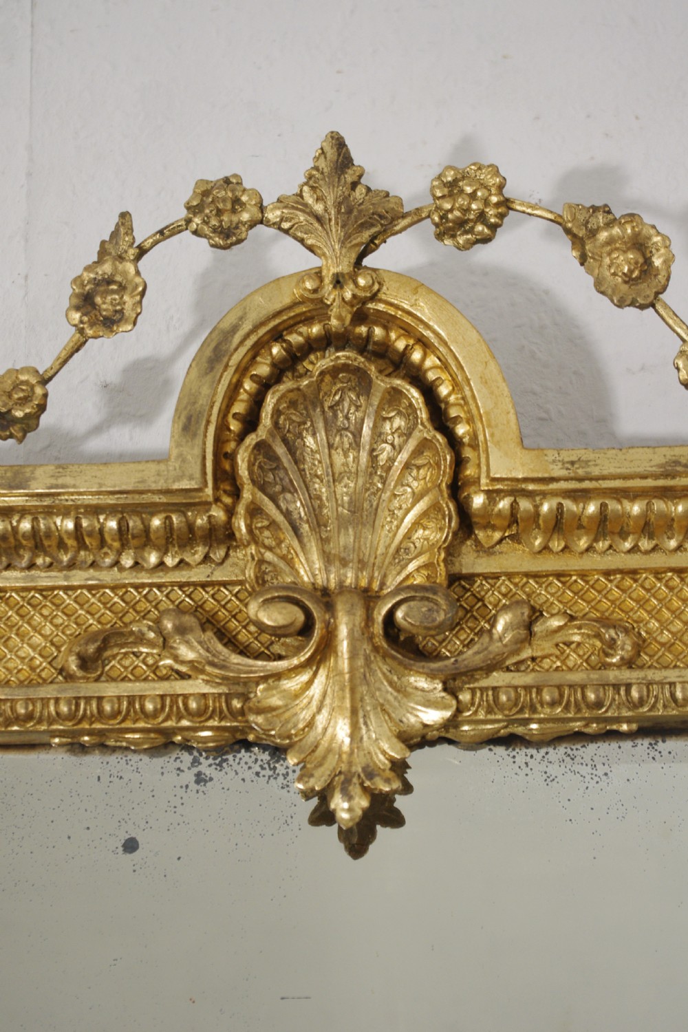 Victorian Gilt Large Overmantle Mirror View V