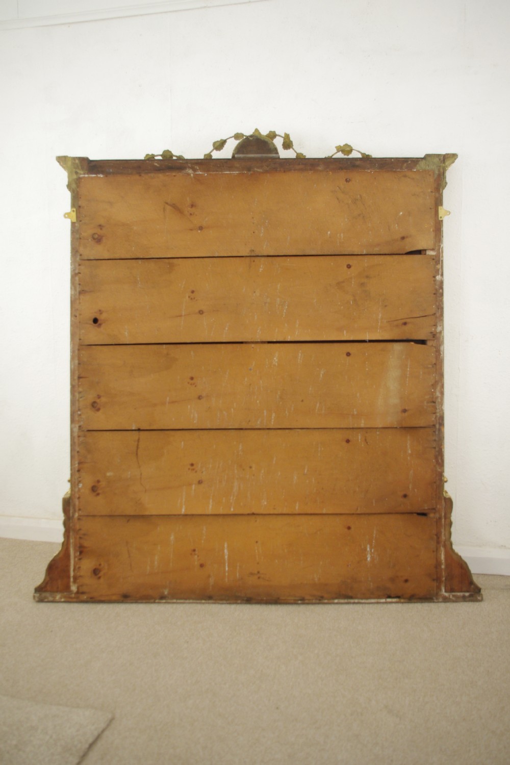 Victorian Gilt Large Overmantle Mirror View XII