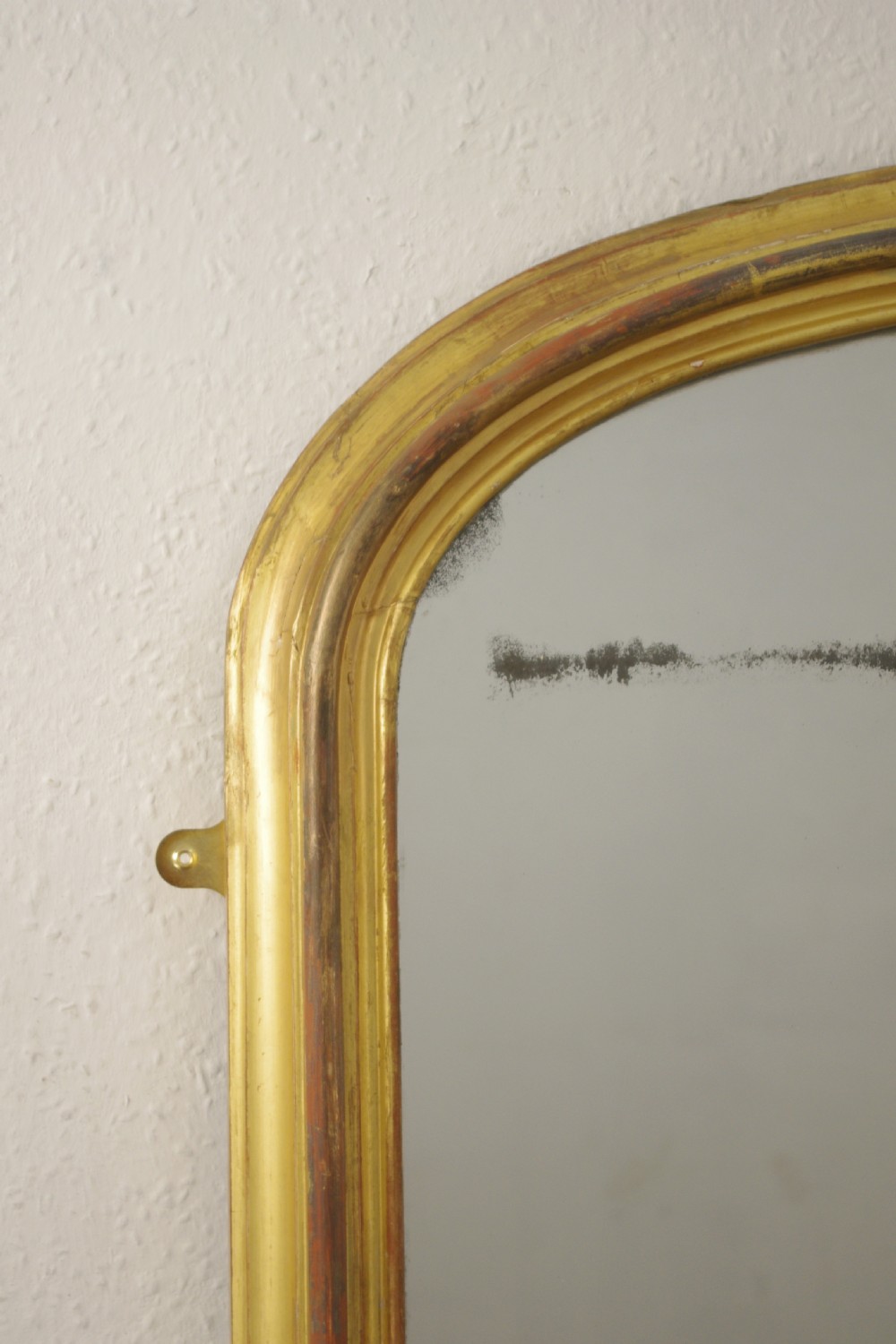 Victorian Gilt Large Arch Top Overmantle Mirror View III