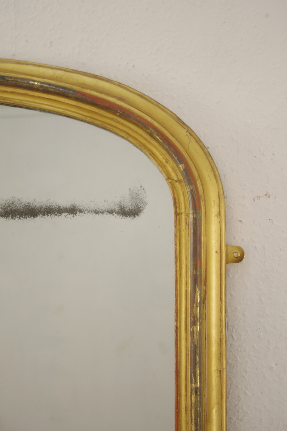 Victorian Gilt Large Arch Top Overmantle Mirror View IV