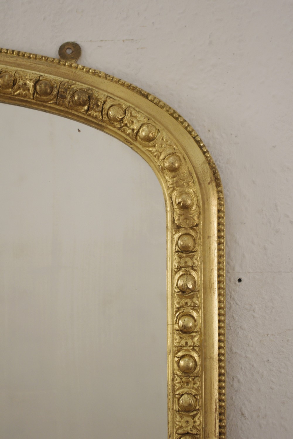 Victorian Gilt Arch Top Overmantle Mirror View IV