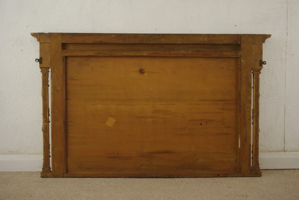 Victorian Gilt Overmnatle Mirror View VIII