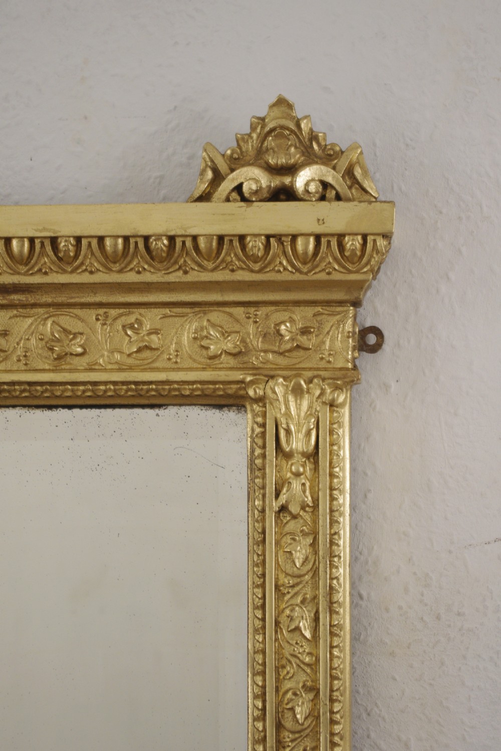 Victorian Gilt Large Overmantle Mirror View V