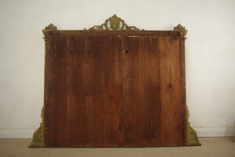 Victorian Gilt Large Overmantle Mirror View IX