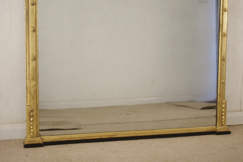 Victorian Gilt Large Overmantle Mirror View VII