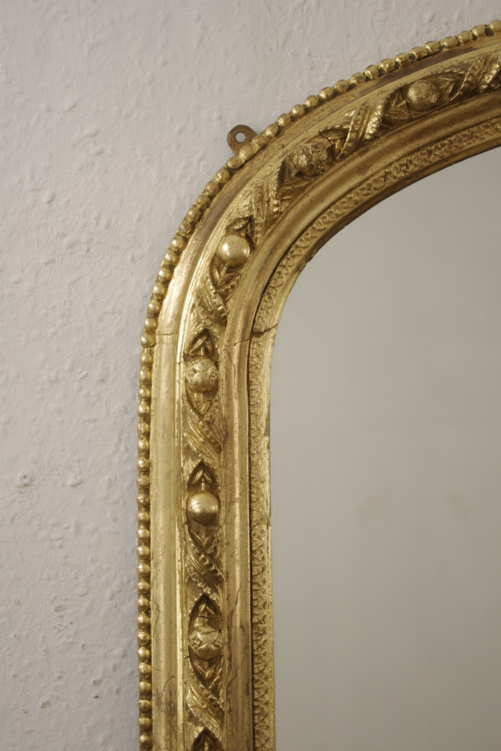 Victorian Gilt Arch Top Overmantle Mirror View III