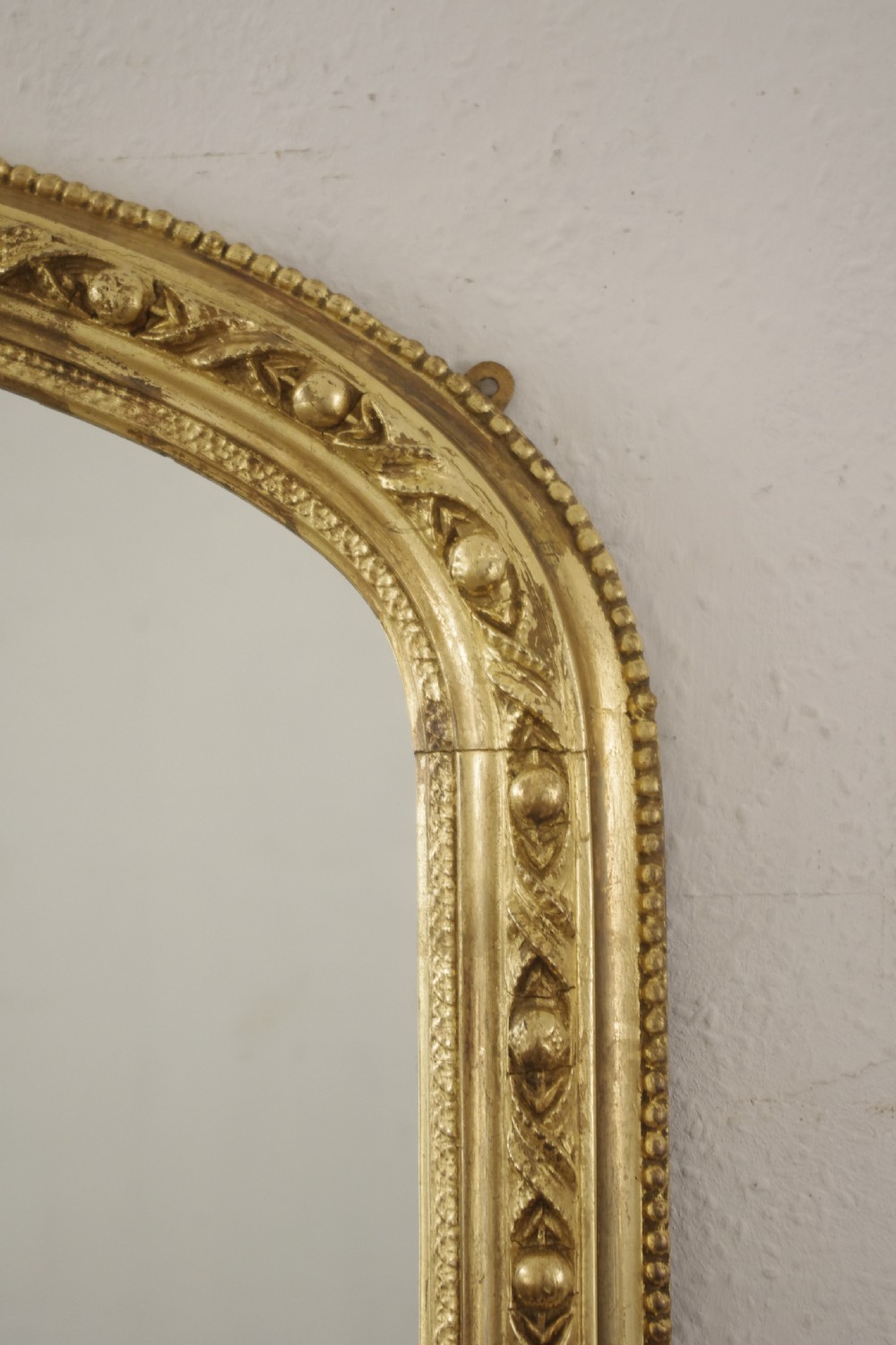 Victorian Gilt Arch Top Overmantle Mirror View IV