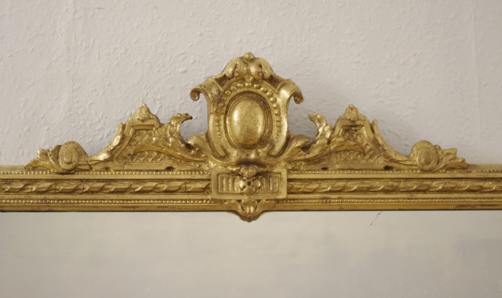 Victorian Gilt Overmantle Mirror View IV