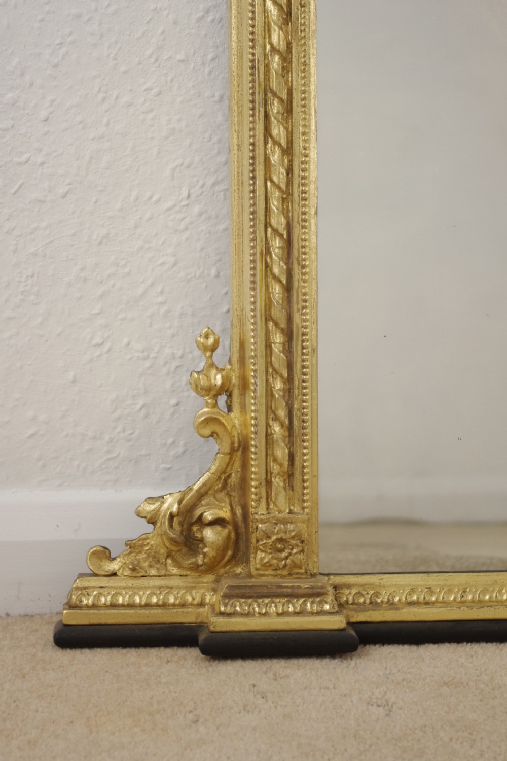 Victorian Gilt Overmantle Mirror View VII