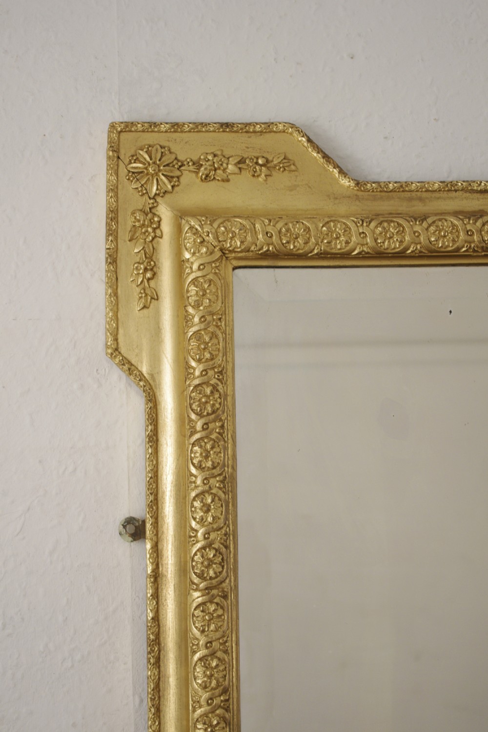 Very Large Victorian Gilt Overmantle Mirror View III