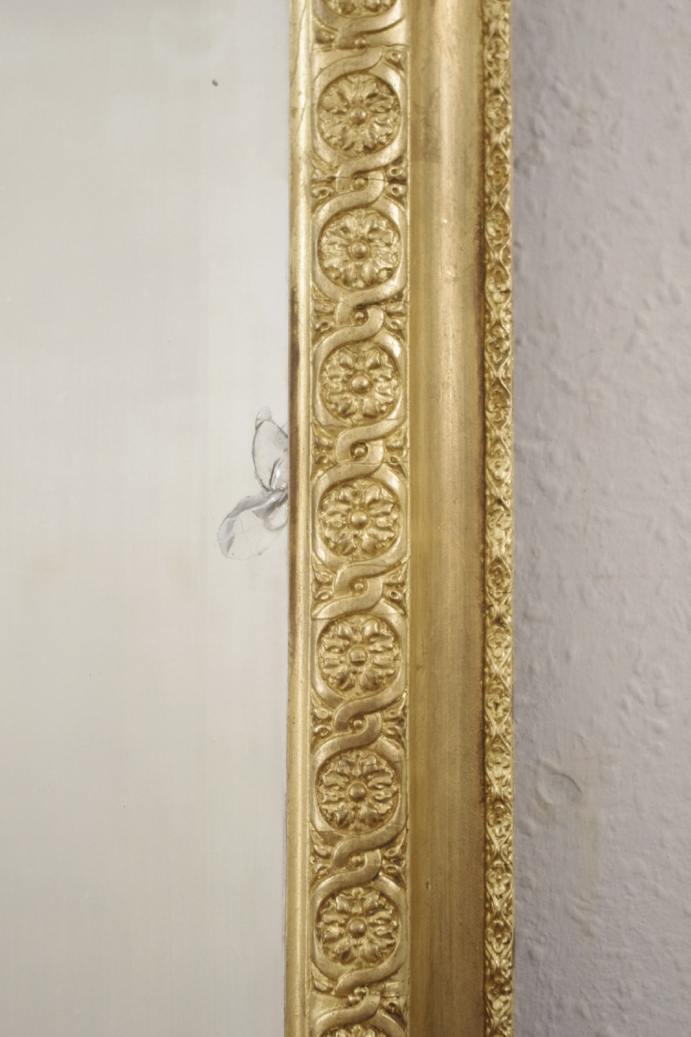 Very Large Victorian Gilt Overmantle Mirror View IX