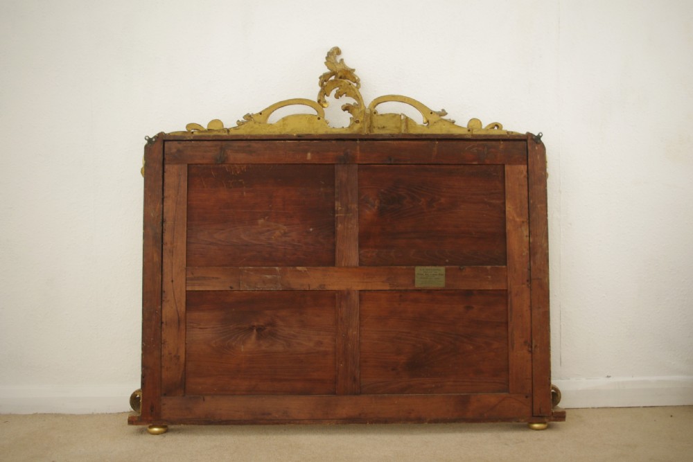 Victorian Gilt Wood Overmantle Mirror View X