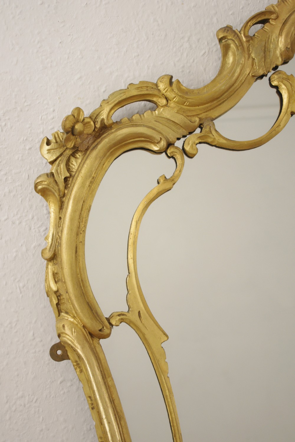 19th Century Gilt Wood Large Overmantle Mirror View IV
