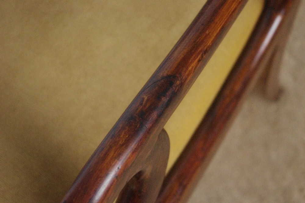 19th Century Simulated Rosewood Desk Chair View XV
