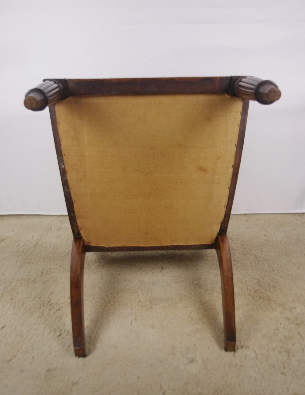19th Century Simulated Rosewood Desk Chair View XVII