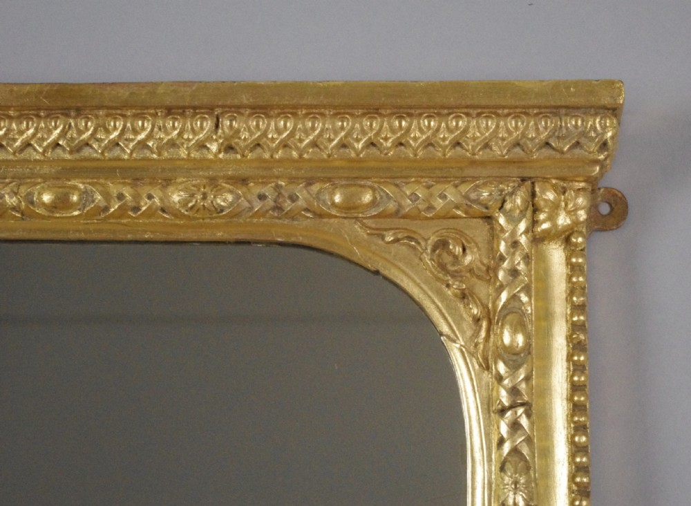 Victorian Gilt Overmantle Mirror View IV