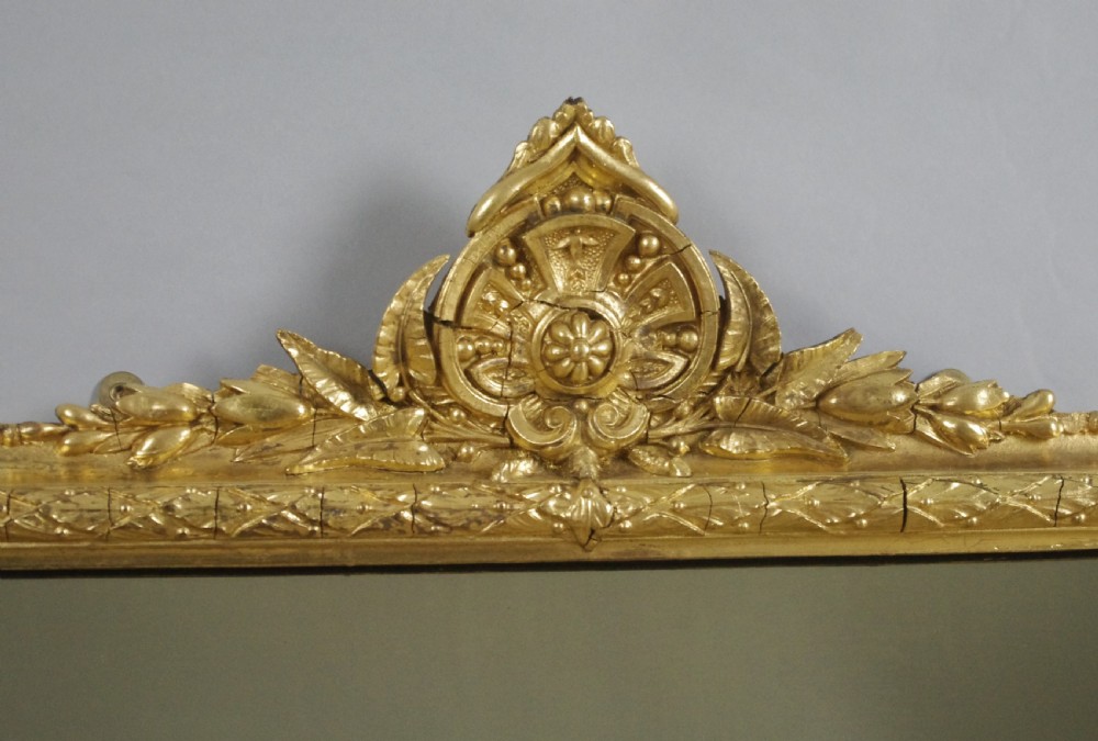 Victorian Gilt Overmantle Mirror View III