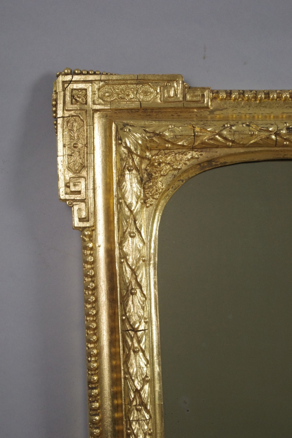 Victorian Gilt Overmantle Mirror View IV
