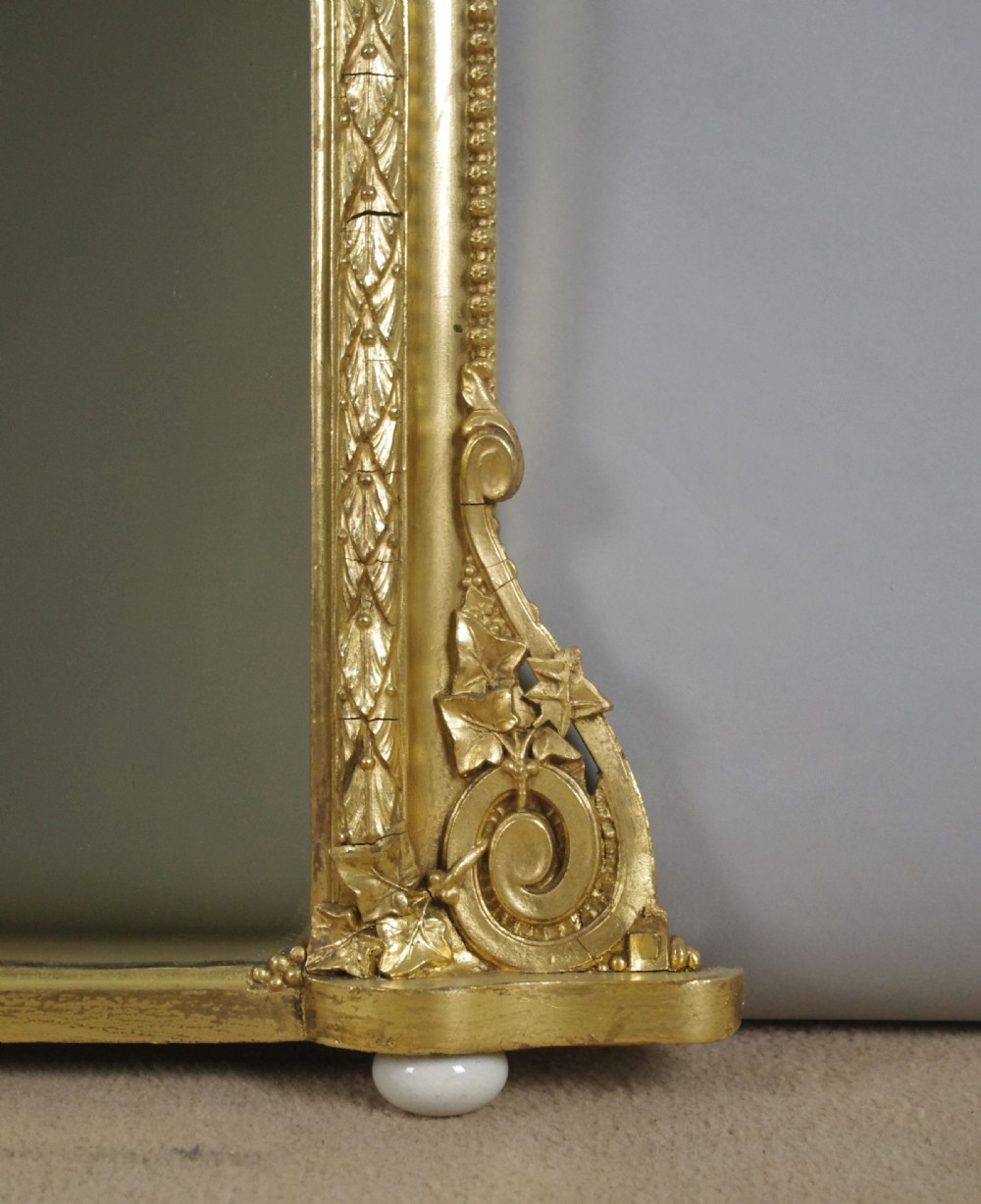 Victorian Gilt Overmantle Mirror View VII