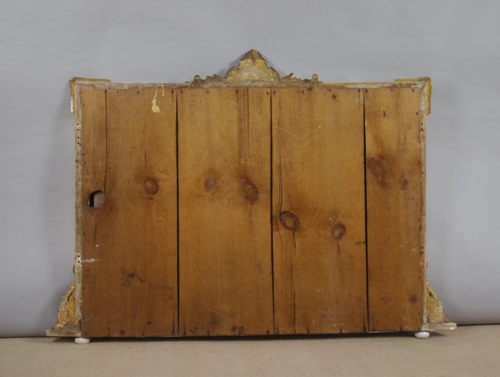 Victorian Gilt Overmantle Mirror View IX