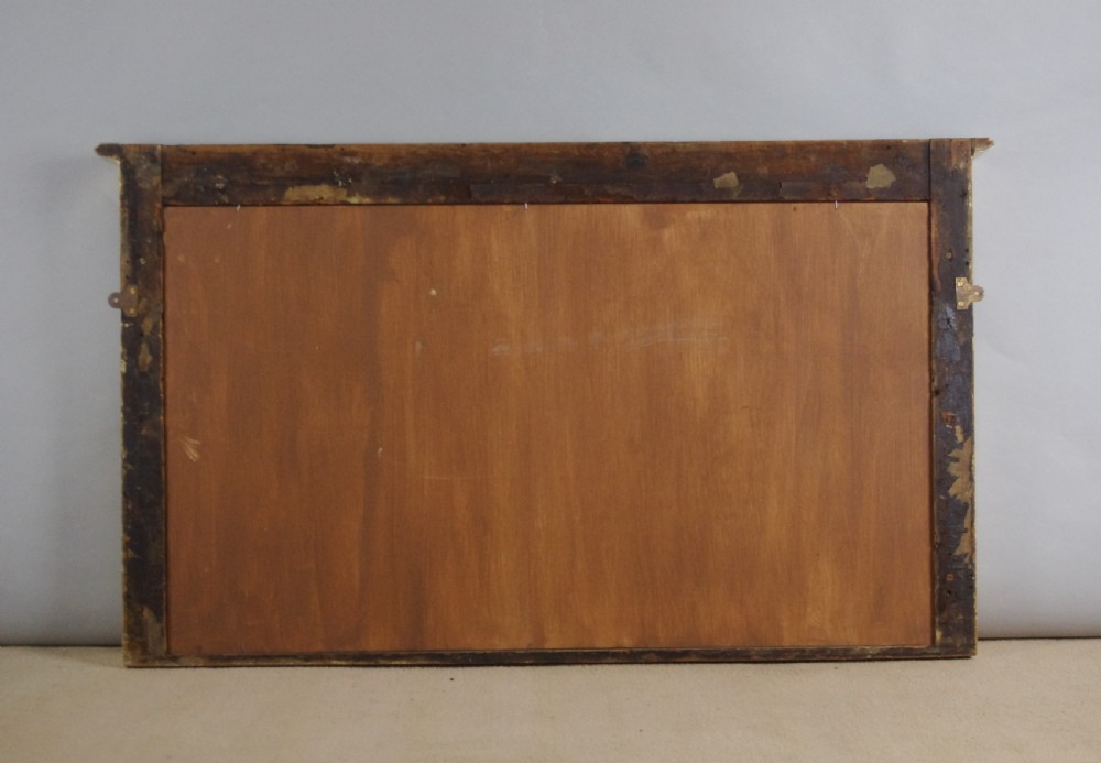 Regency Gilt Wood Overmantle Mirror View VIII