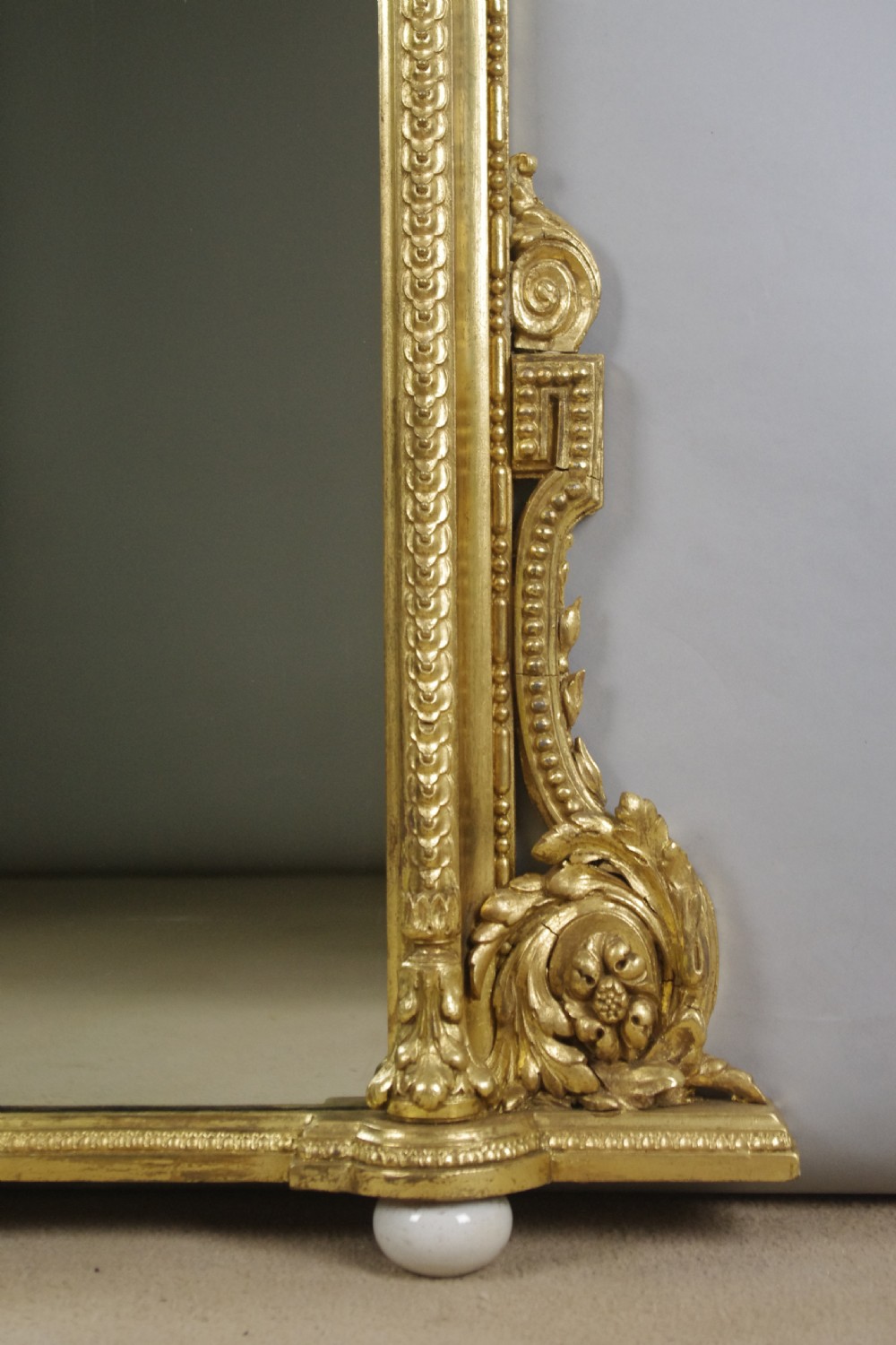 Victorian Gilt Large Overmantle Mirror View IX