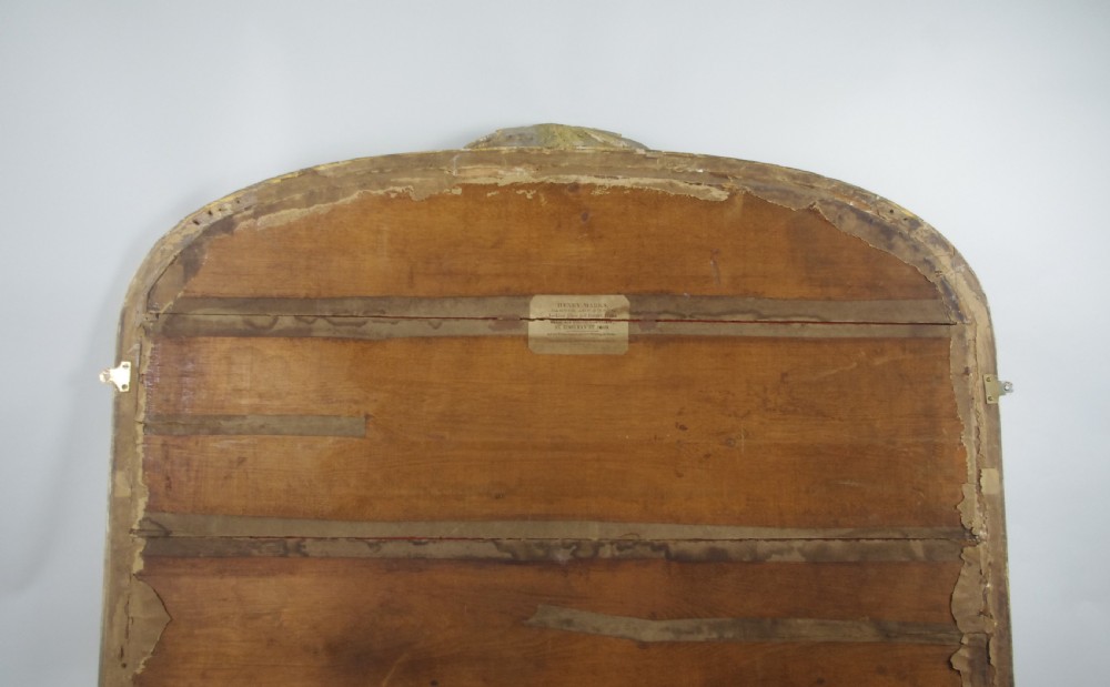 Victorian Gilt Large Arch Top Overmantle Mirror View X