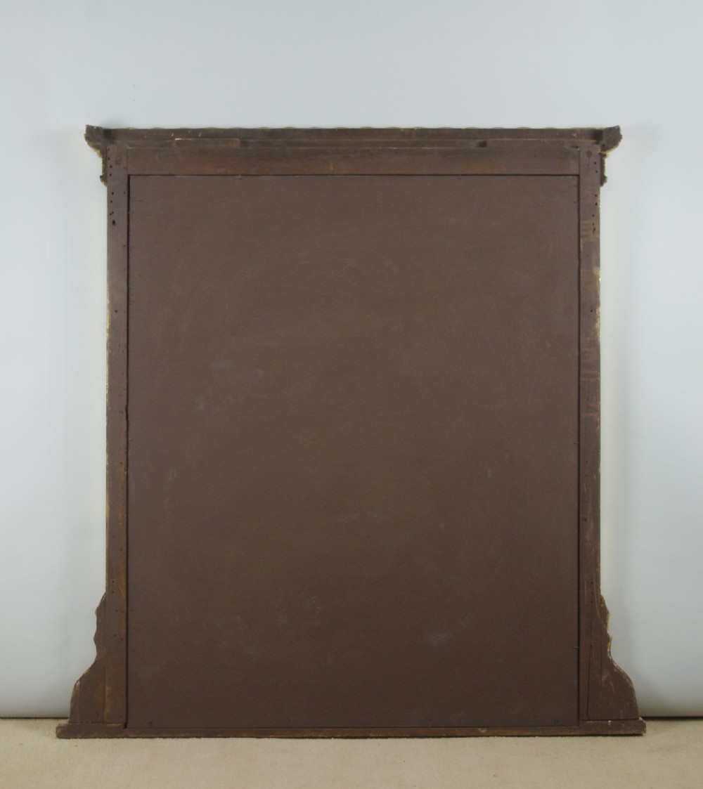 Victorian Gilt Adam Style Overmantle Mirror View IX