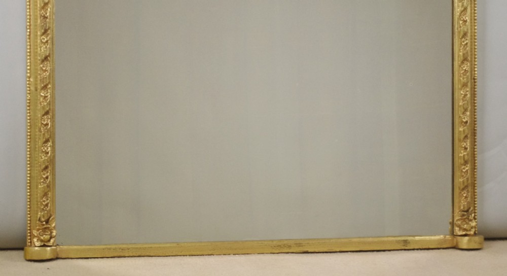 Victorian Gilt Overmantle Mirror View VII