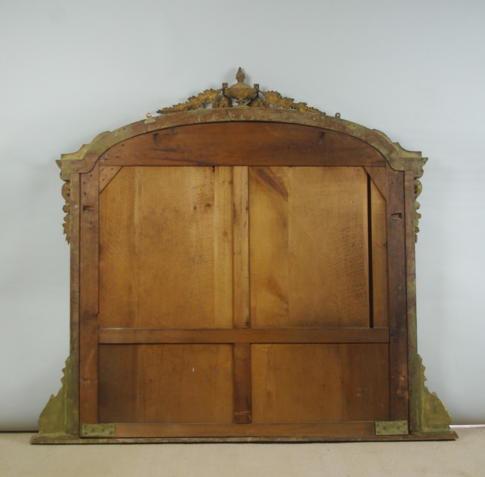 Victorian Gilt Large Overmantle Mirror View IX