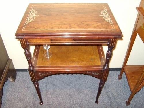 Card Table in Rosewood