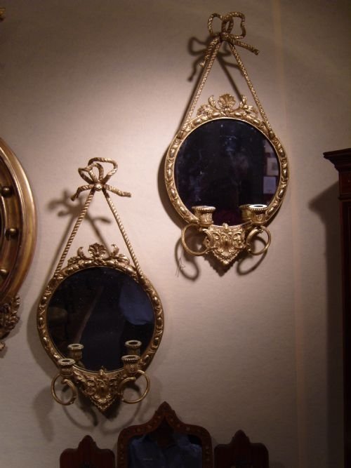Pair of Girandole Mirrors