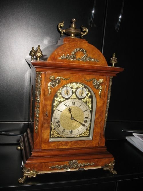 Walnut Bracket Clock