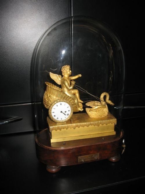 Ormulu Clock with Music Box
