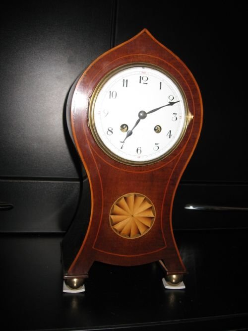 Mahogany Mantle Clock