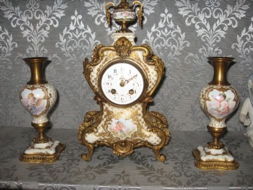 French Clock Set