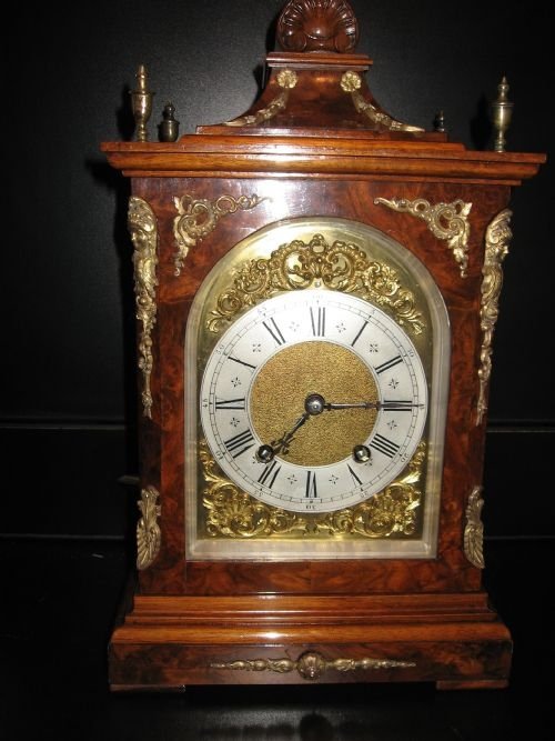 Walnut Bracket Clock