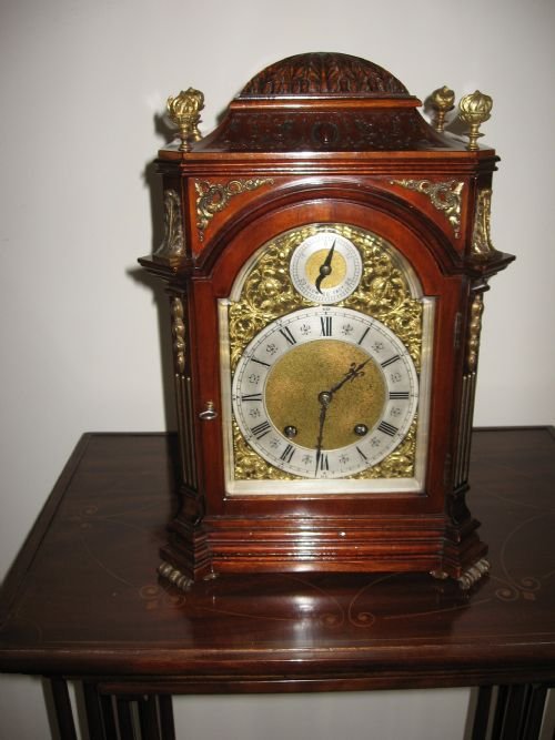 Mahogany Bracket Clock