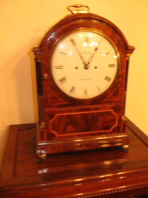 Mahogany Bracket Clock