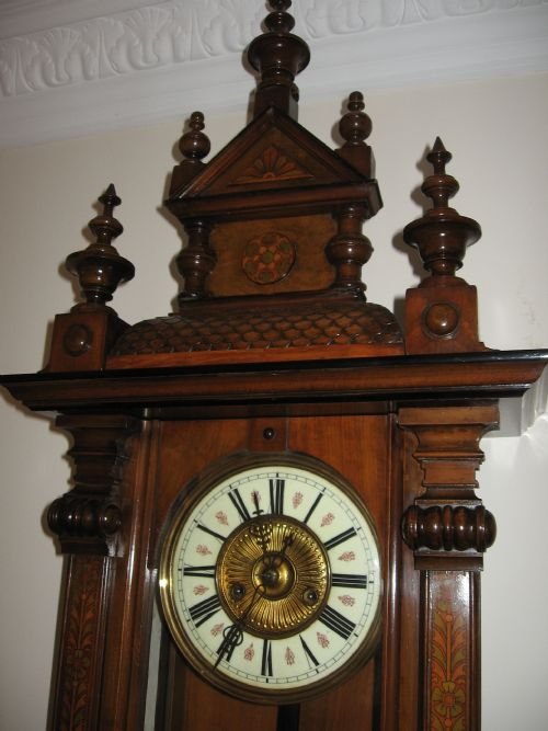 fig 1. Vienna wall clock
