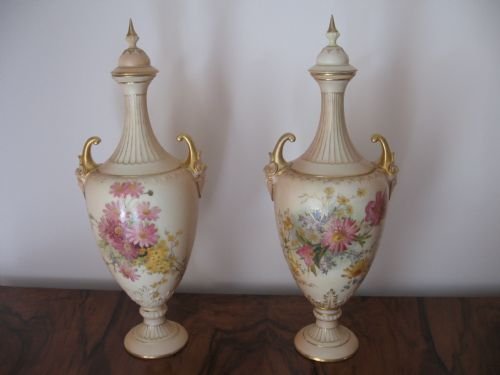 Worcester Vases