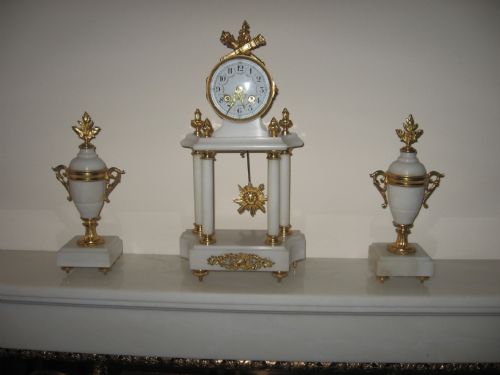 French Clock Set