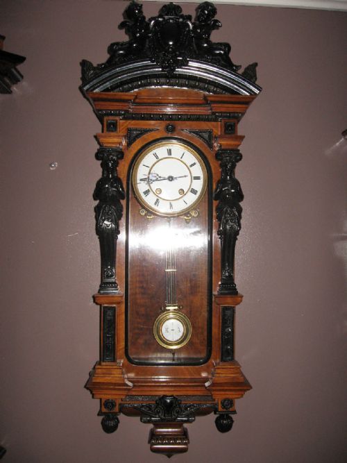 Vienna Wall Clock-lenzkirsch