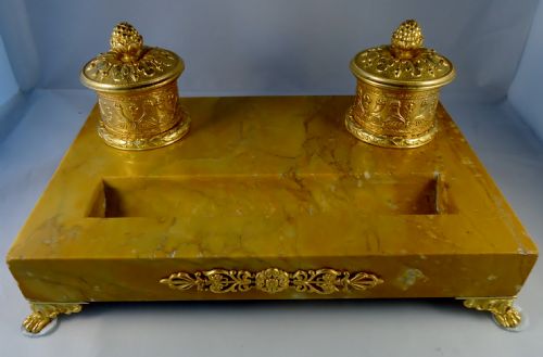 A Marble Desk Stand