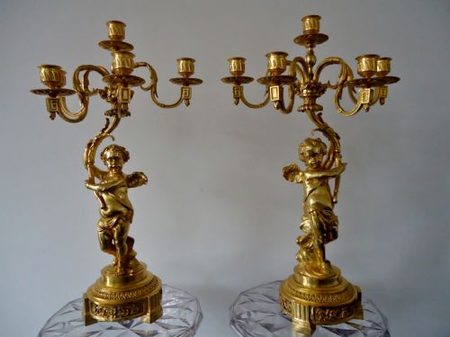A Superb Pair of Candelabra