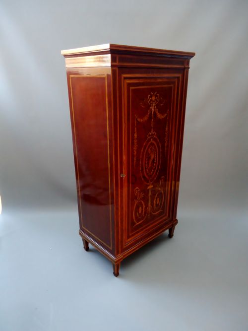 A Mahogany Music Cabinet