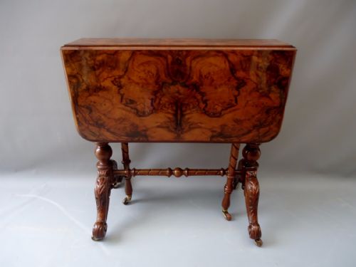 A Superb Walnut  Miniature Sutherland Table /  Coffee Table