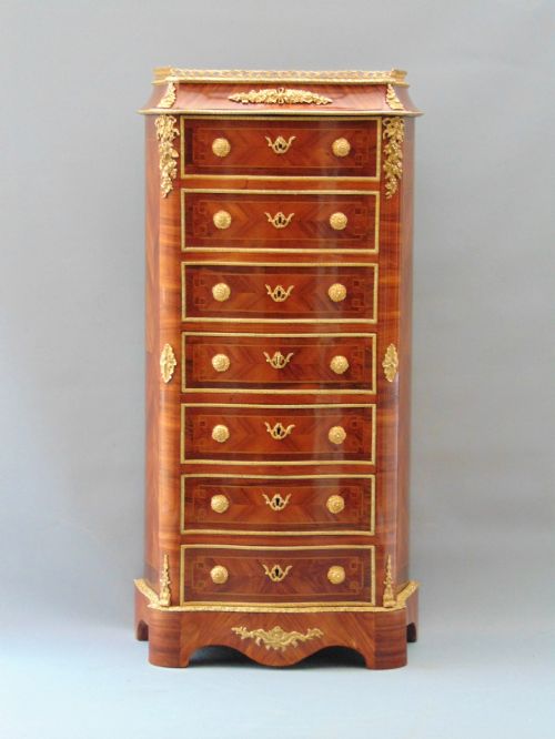 A Exceptional French Secretaire Chest