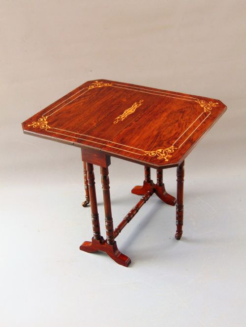 A Small  Rosewood Sutherland Table