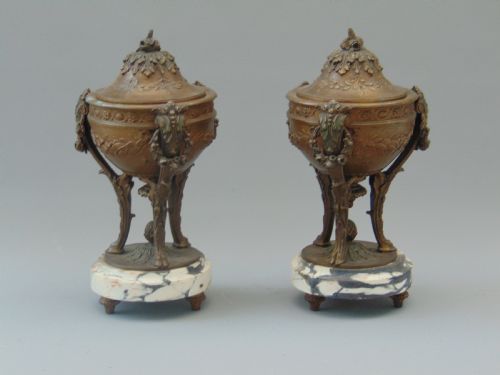 A Pair of Urns with Covers